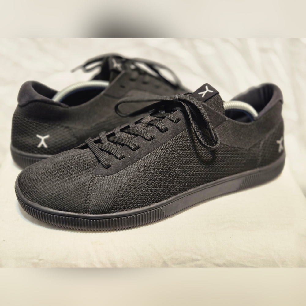 Flux Footwear Unisex Adapt Knit Trainer Sneaker,Black/Black 11.5M/12.5W